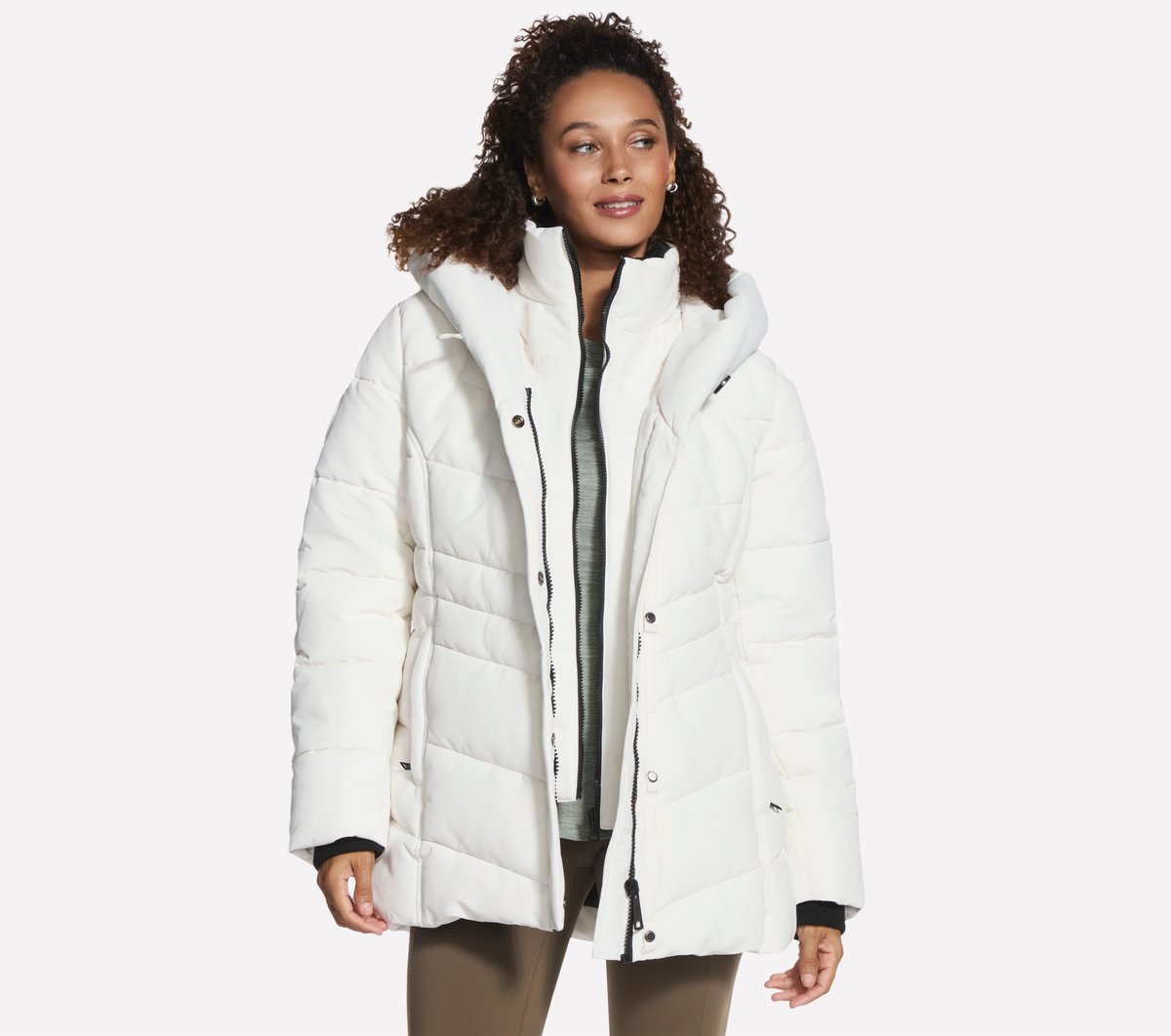 Cozy & Covered Puffer | Women Skechers for sale