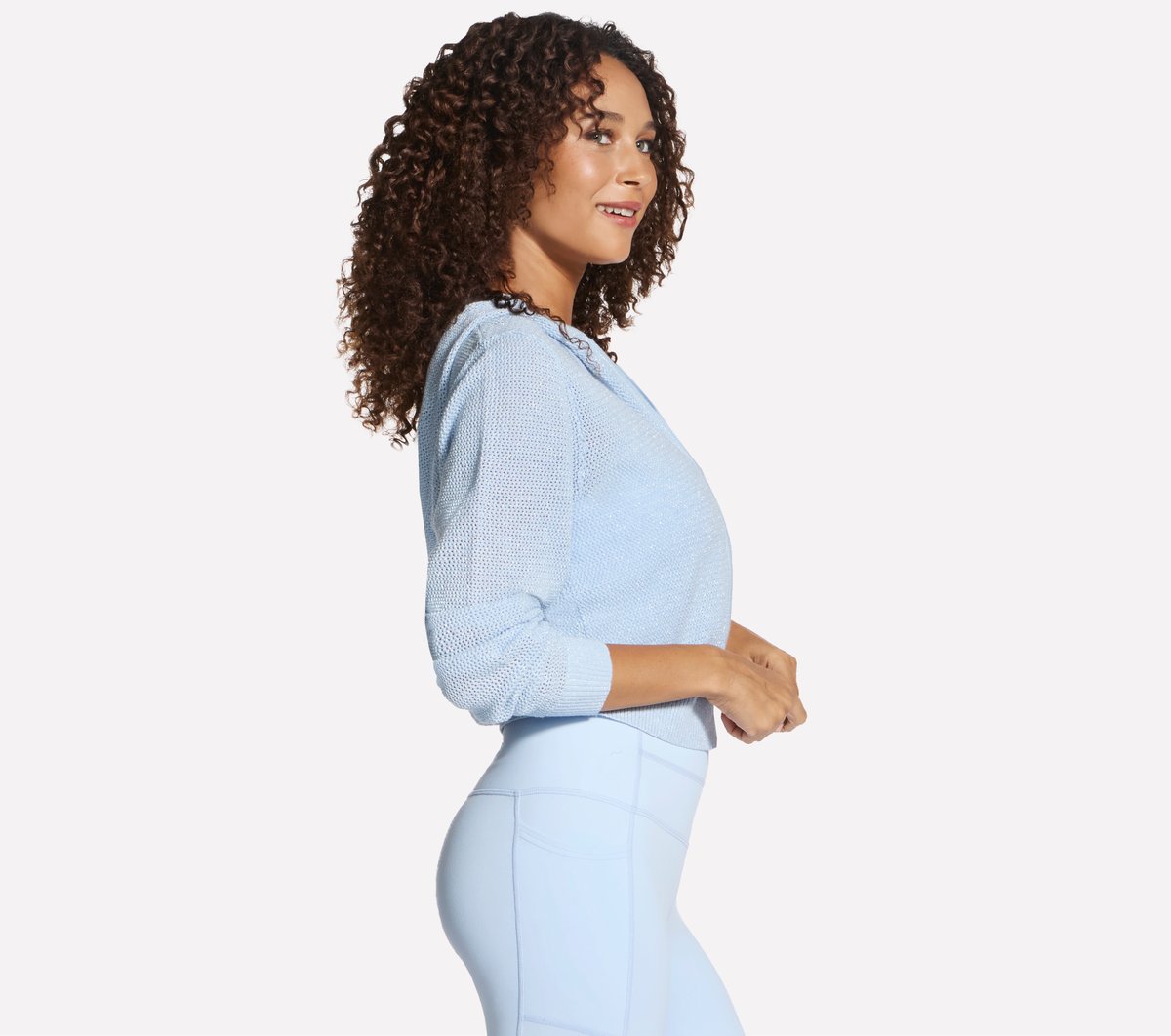 Shine Hooded Full Zip Jacket | Women Skechers outlet