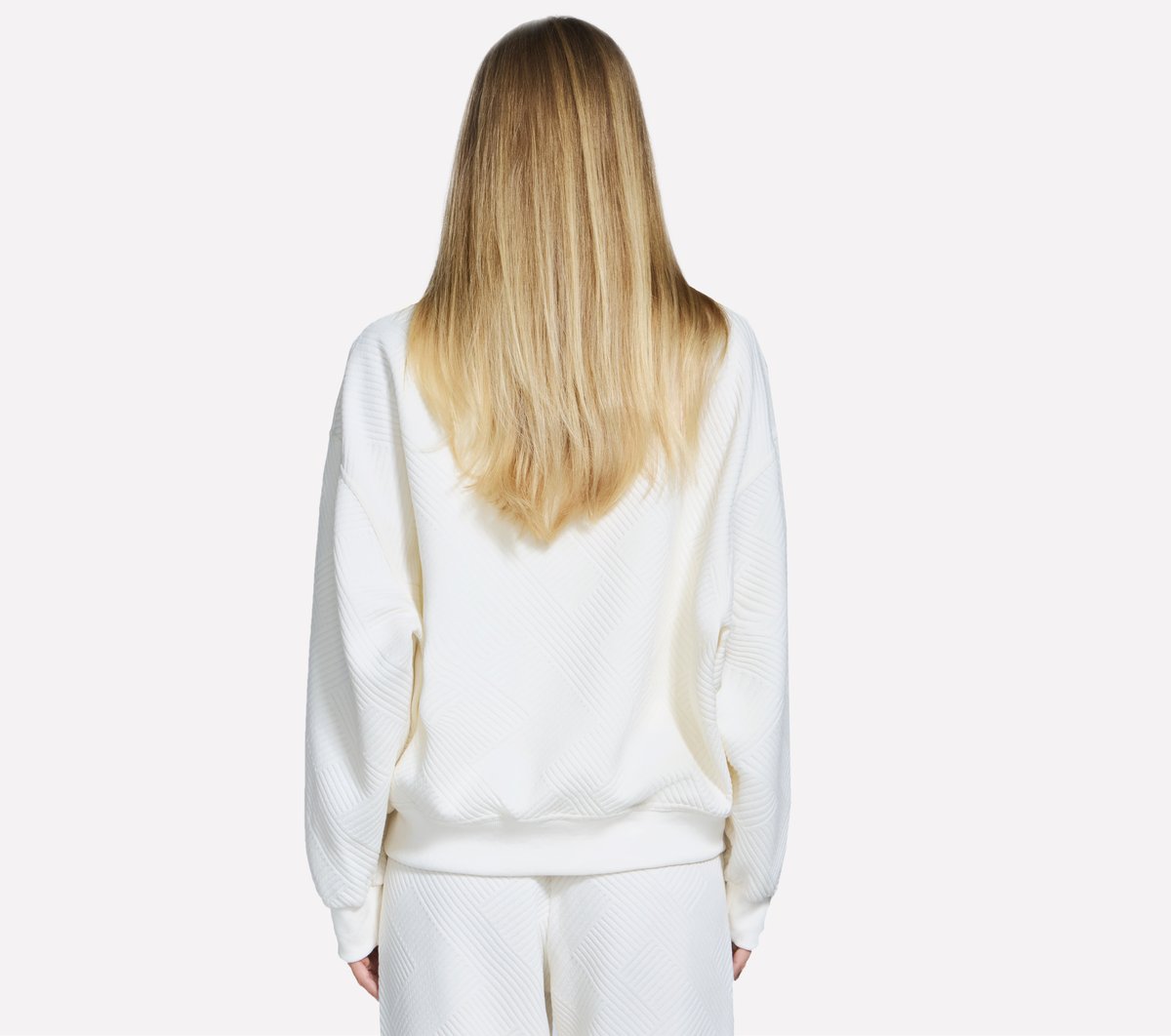 Downtown Cozy Fit Long Sleeve Crew | Women Skechers sale