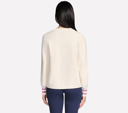 GO WALK Reflection Sweater Bomber | Women Skechers discount