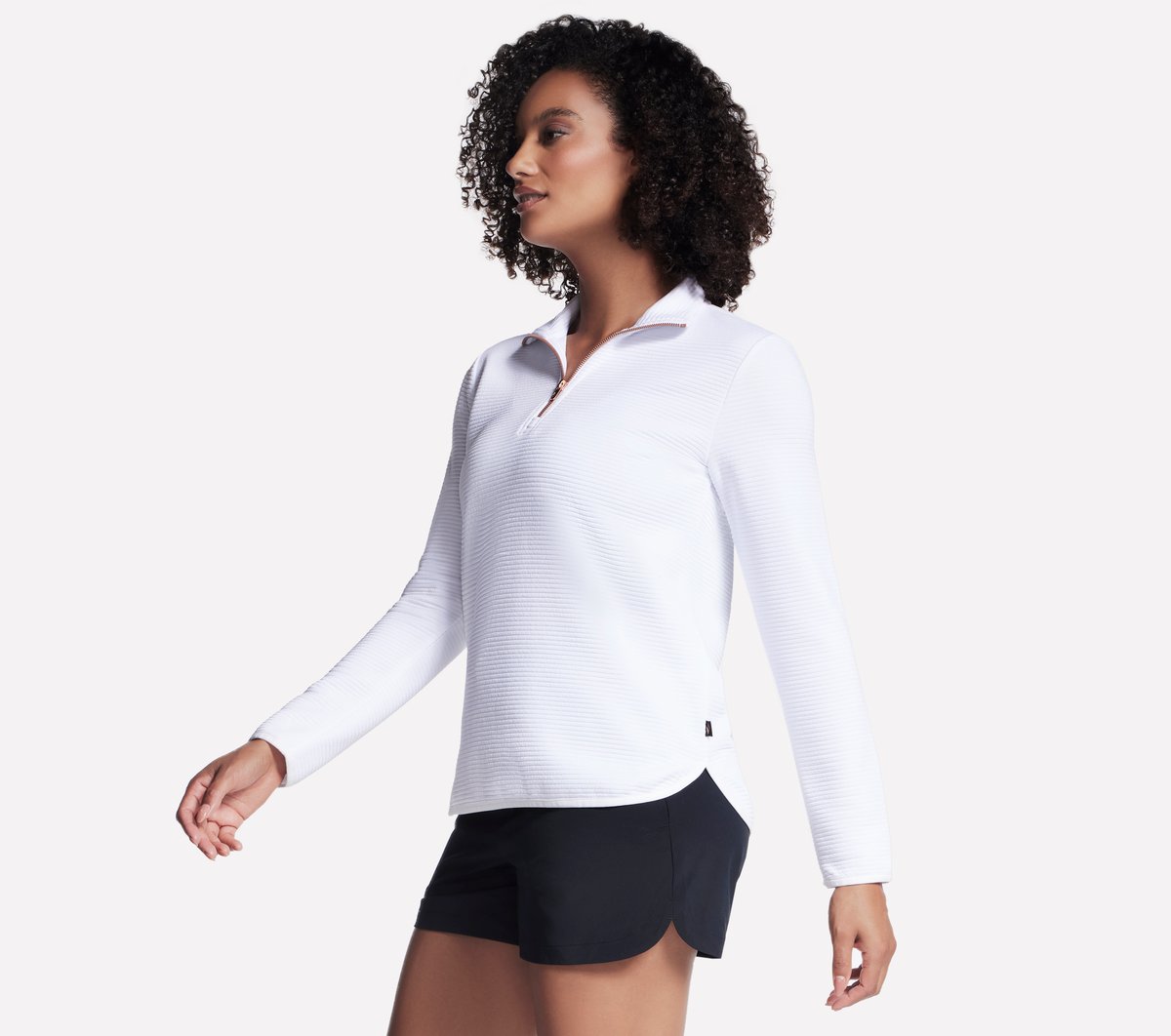 Soft Knit Ottoman 1/4 Zip | Women Skechers on sale