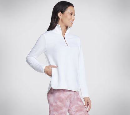 Soft Knit Ottoman 1/4 Zip | Women Skechers on sale