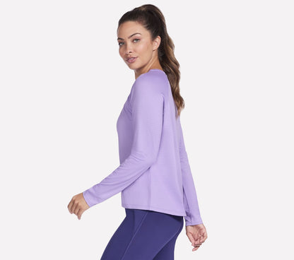 GO DRI Stride Long Sleeve Crew | Women Skechers discount