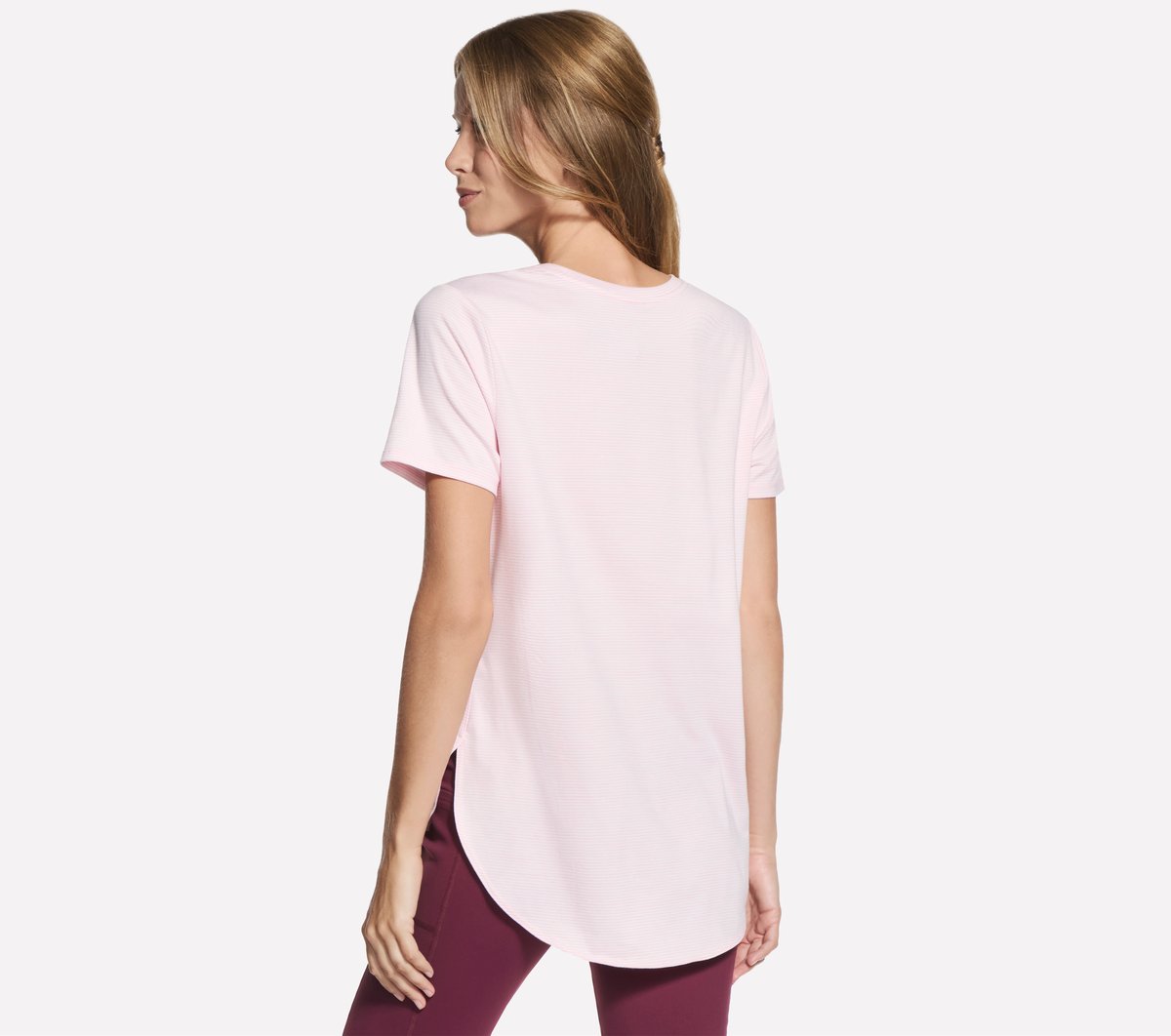 GO DRI Swift Stripe Tunic Tee | Women Skechers on sale