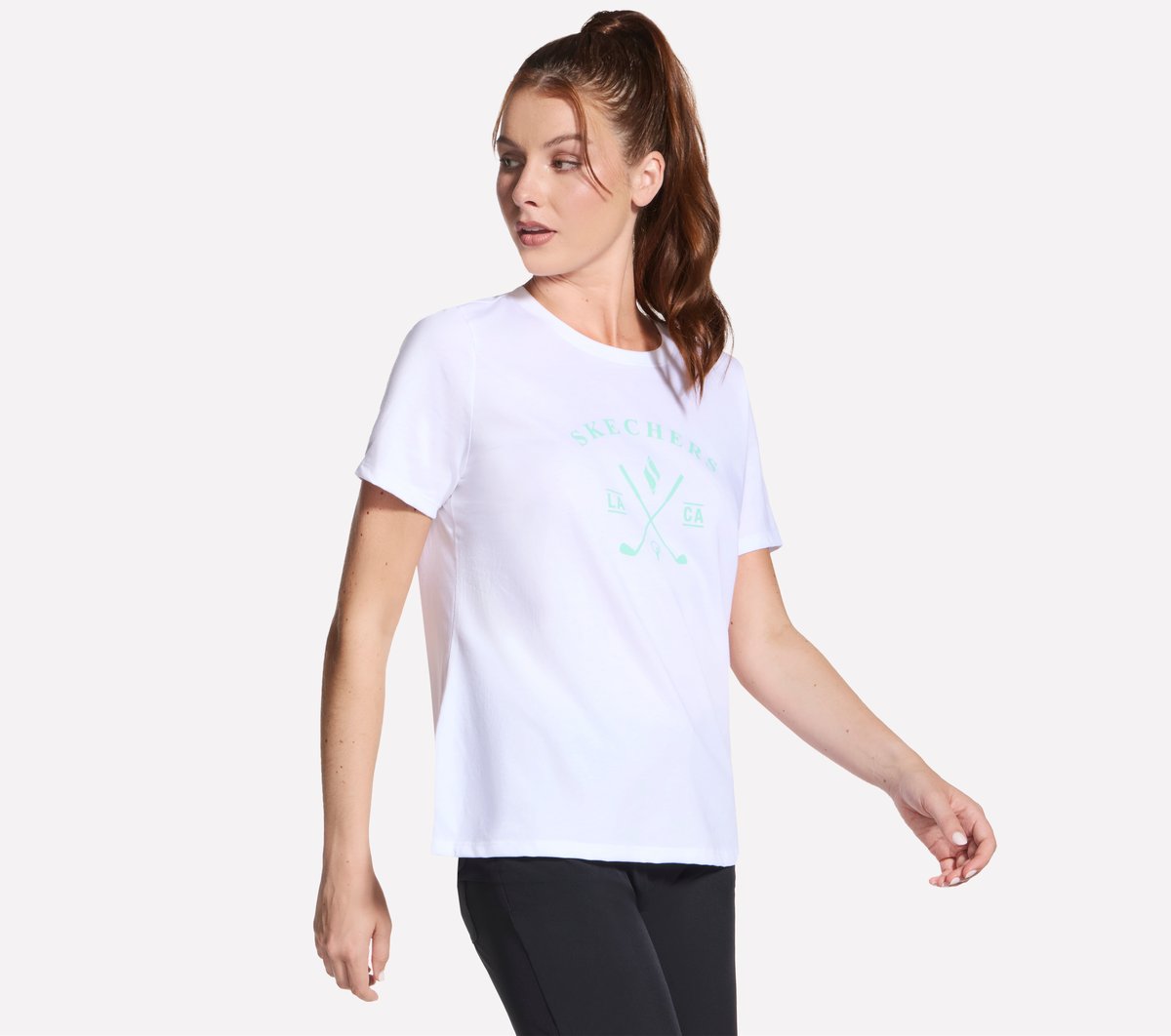 Tee Time Short Sleeve Tee | Women Skechers online shop