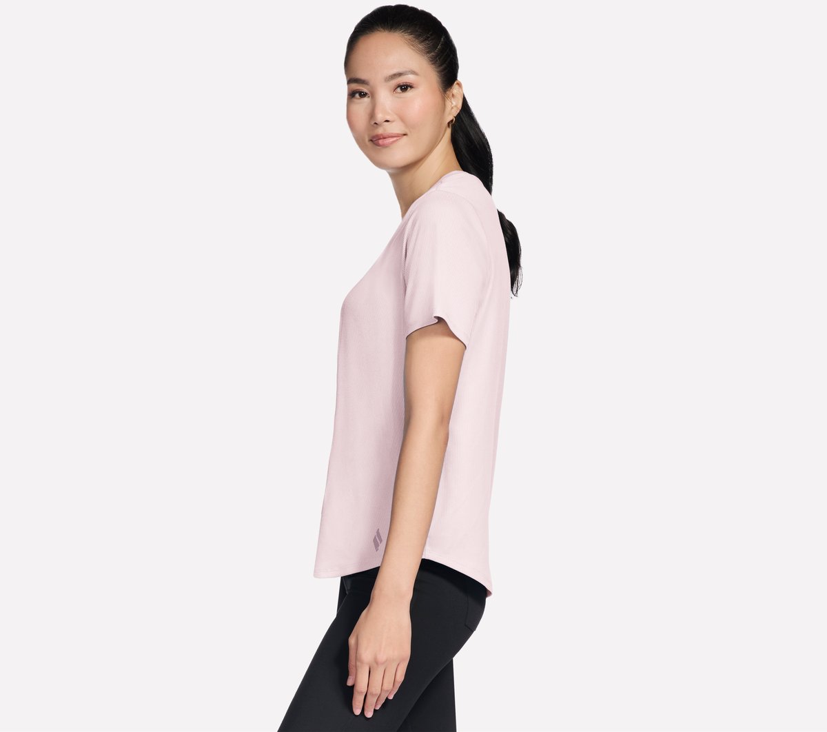 GO WALK Luxe Rib Tee | Women Skechers for sale