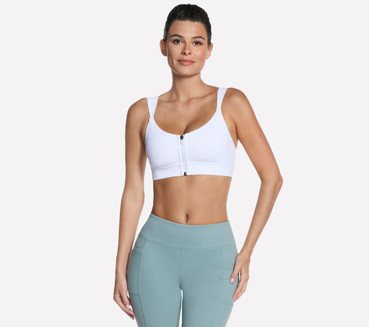 GO WALK Evolution Zip Front Bra | Women Skechers for sale