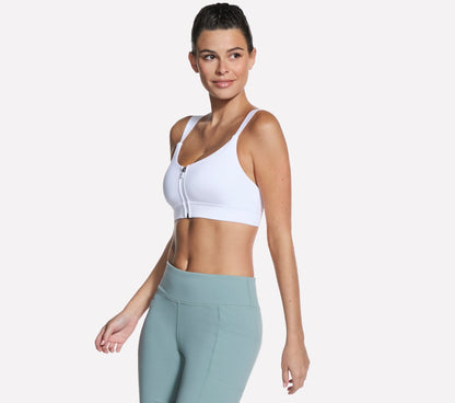 GO WALK Evolution Zip Front Bra | Women Skechers for sale