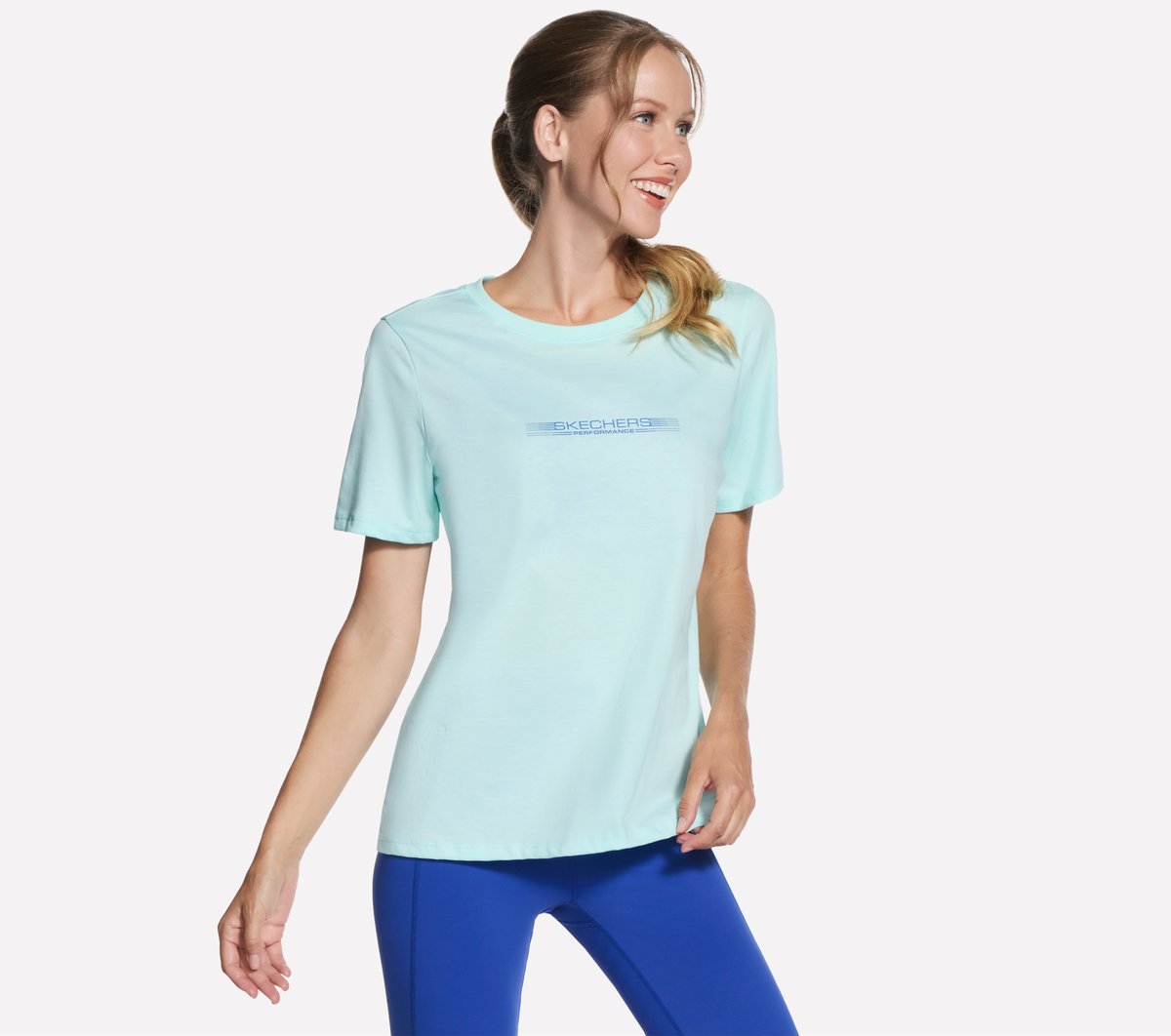 Performance Pace Short Sleeve Tee | Women Skechers online shop