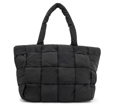Quilted Checkered Shopper Bag | Skechers sale