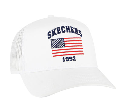 Accessories USA Flag Trucker Hat | Skechers for sale