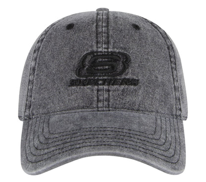 Denim Embroidered Hat | Skechers online shop