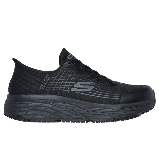 Slip-ins Work Slip-Resistant Relaxed Fit: Max Cushioning Elite - Remmal | Men Skechers for sale