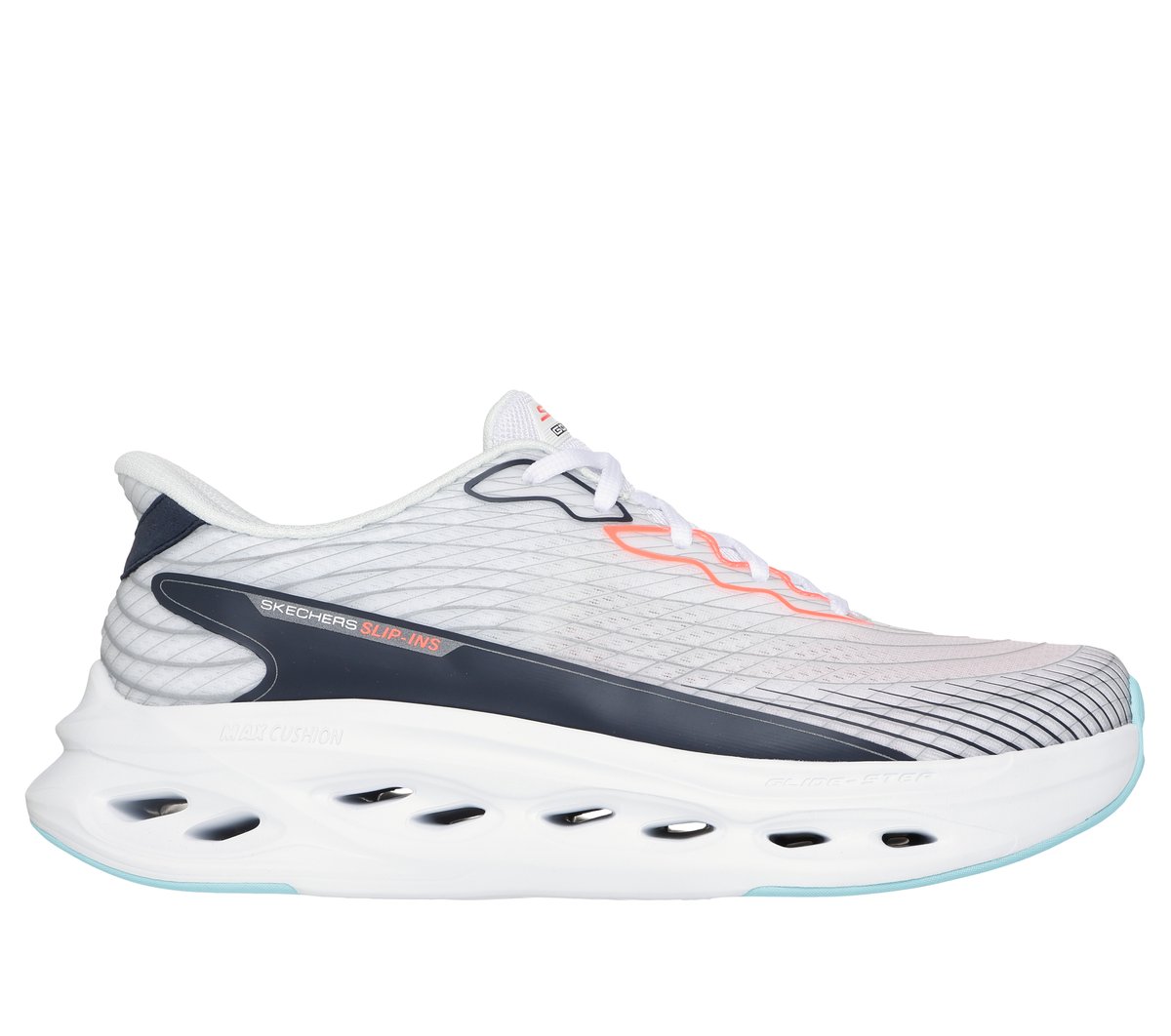 Slip-ins: Max Cushioning Glide-Step - Sapphire | Men Skechers for sale