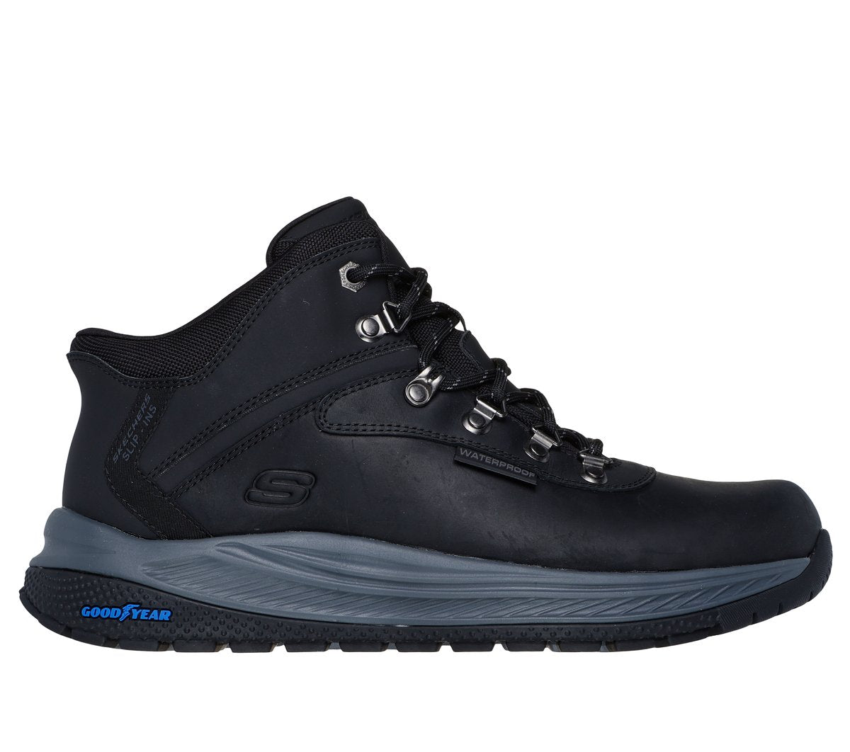 Slip-ins Waterproof Relaxed Fit: Meroe - Pikeman | Men Skechers discount