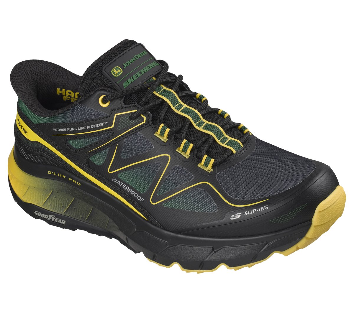 Slip-ins John Deere Waterproof Relaxed Fit: D'Lux Pro - Reel Cutting | Men Skechers discount