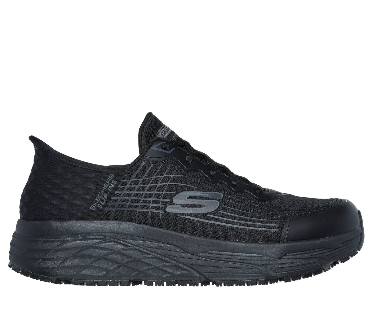 Slip-ins Work Slip-Resistant Relaxed Fit: Max Cushioning Elite - Remmal | Men Skechers discount