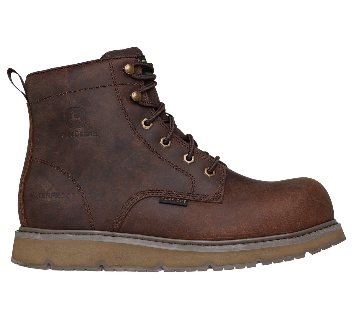 John Deere Waterproof: Flex-Wedge Ranger - Grizzly Creek | Men Skechers outlet