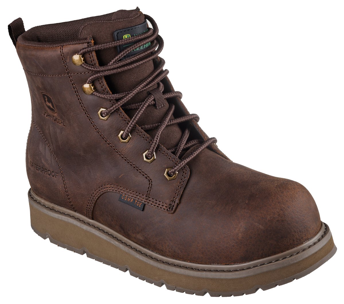 John Deere Waterproof: Flex-Wedge Ranger - Grizzly Creek | Men Skechers outlet