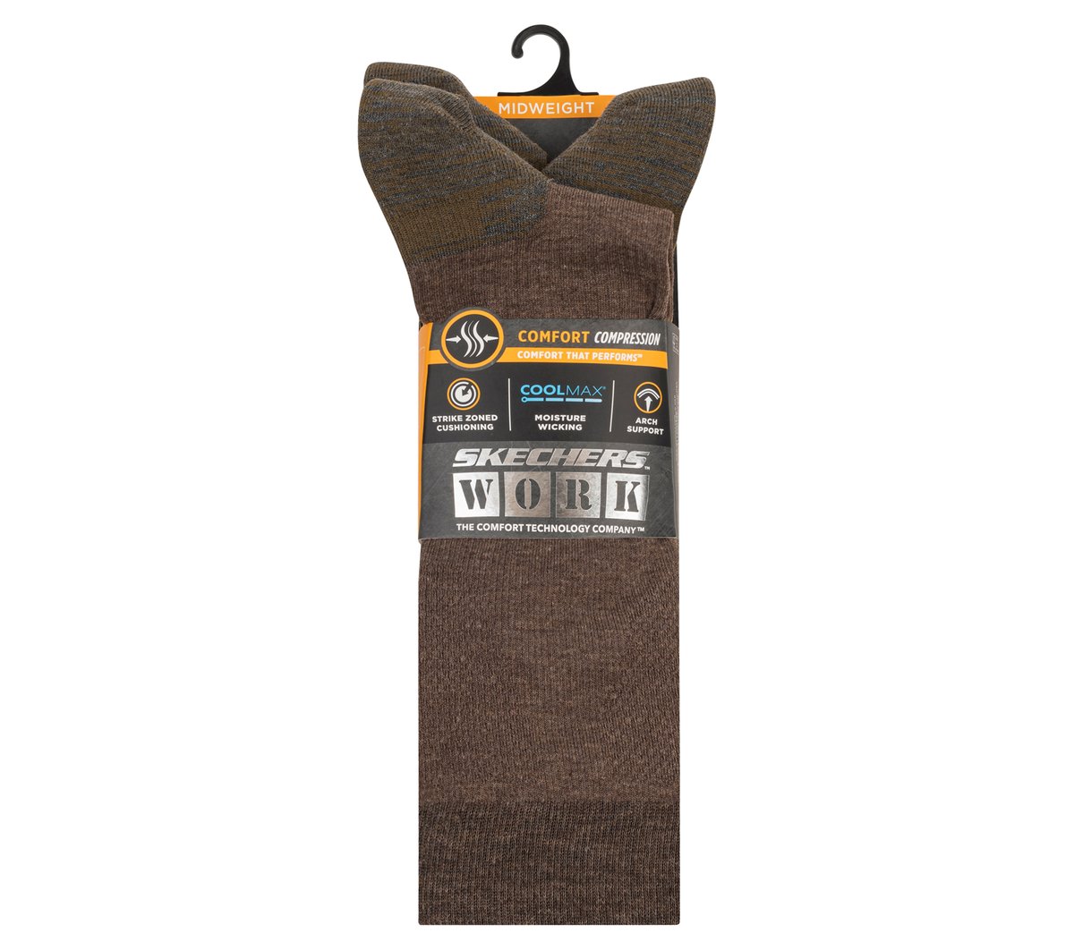 Work: 3 Pack Men's Over Calf Compression Socks | Skechers on sale