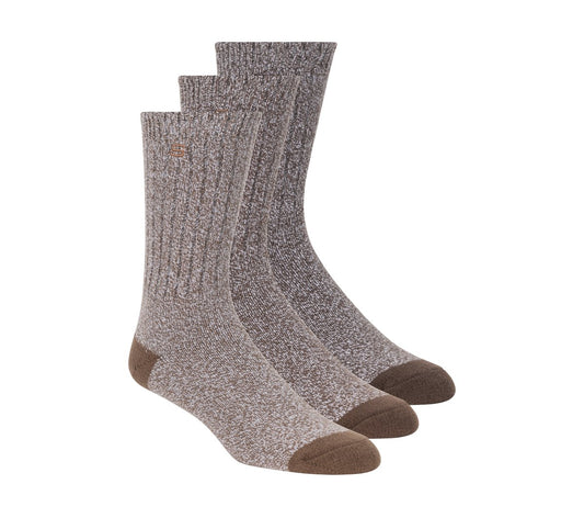 Super Soft Boot Crew Socks - 3 Pack | Skechers for sale