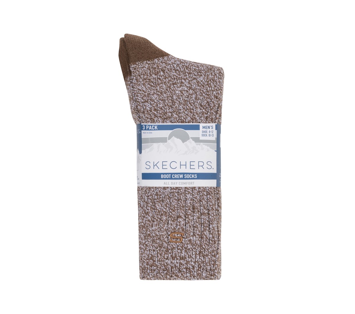 Super Soft Boot Crew Socks - 3 Pack | Skechers for sale