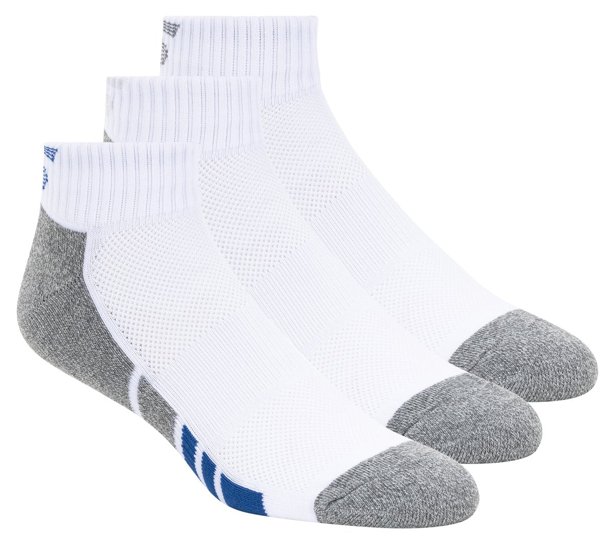 3 Pack Men's Half Terry Quarter Crew Socks | Skechers on sale