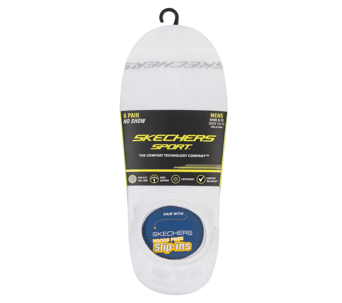 6 Pack Men's Sneaker Liner Socks | Skechers sale