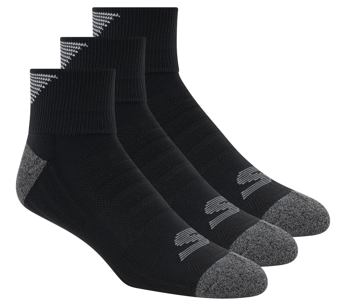3 Pack Men's Half Terry Quarter Crew Socks | Skechers sale