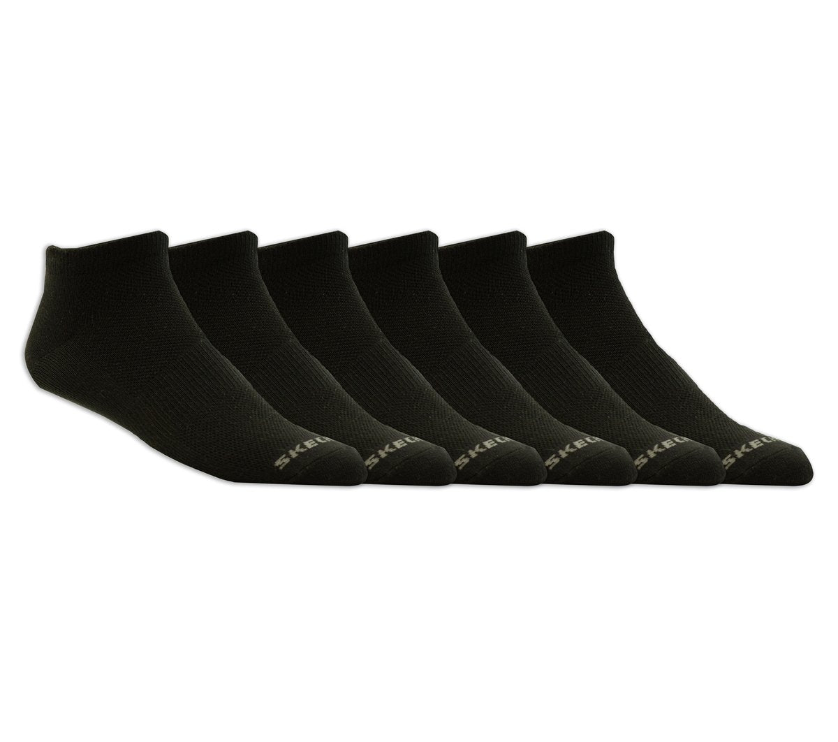6 Pack Non Terry Low Cut Socks | Skechers discount