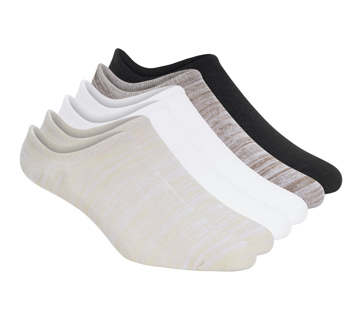 6 Pack Men's Sneaker Liner Socks | Skechers for sale