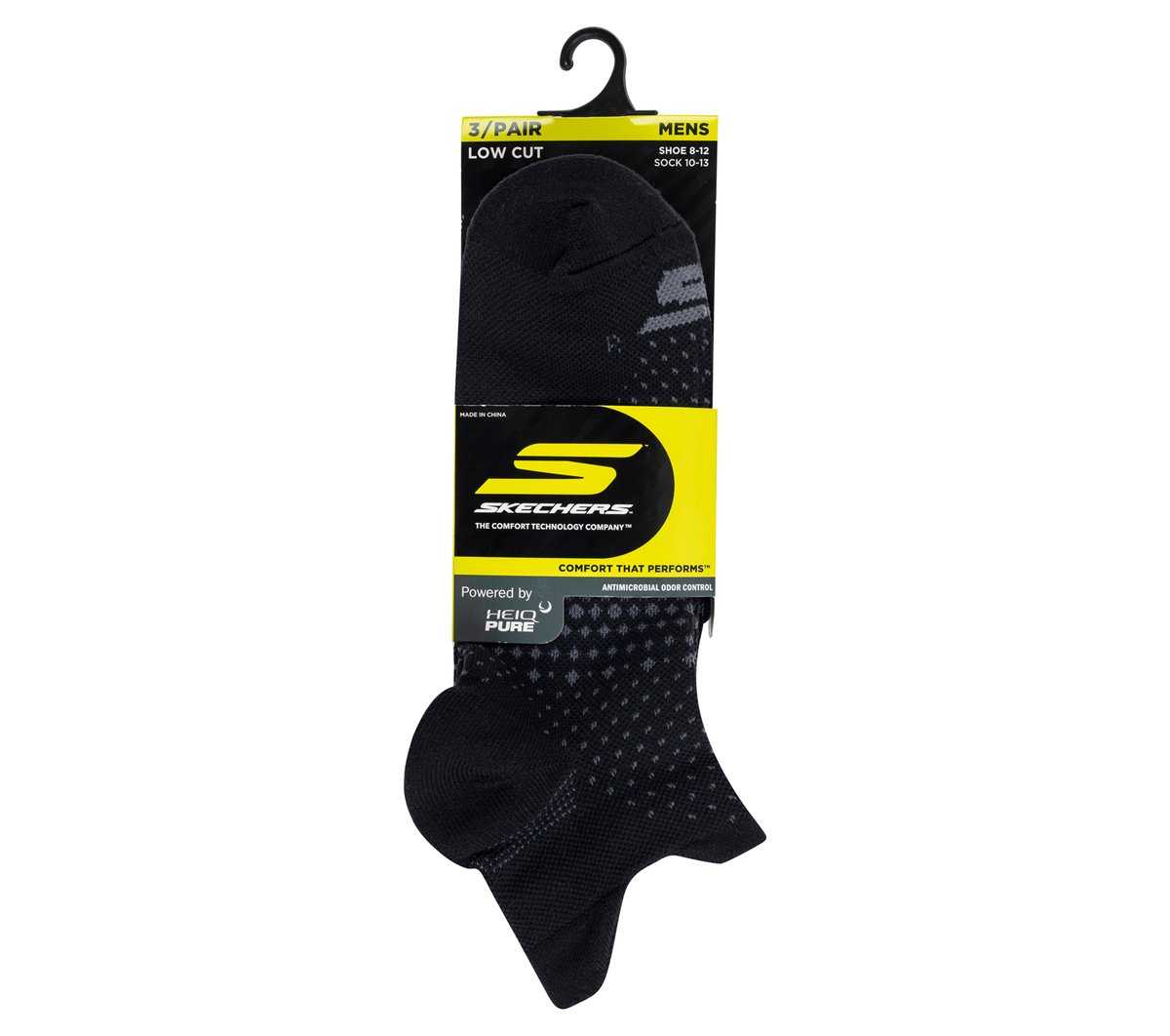3 Pack Men's Low Cut Socks | Skechers online shop