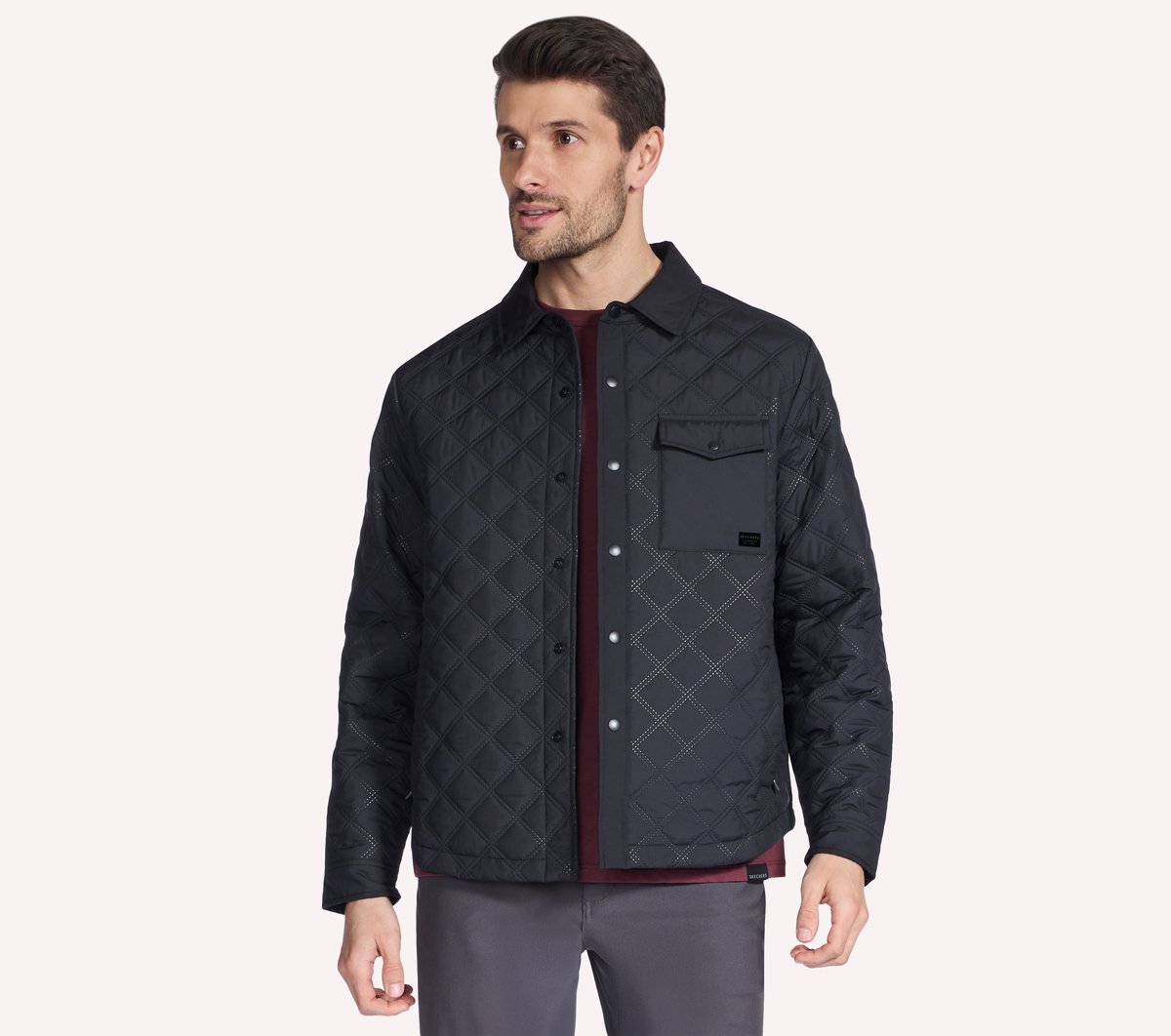 GO SHIELD Cozy Fit Altitude Bonded Jacket | Men Skechers on sale