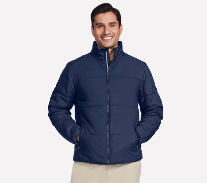 GO SHIELD Cozy Fit Traverse Down Jacket | Men Skechers sale