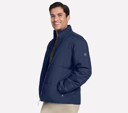 GO SHIELD Cozy Fit Traverse Down Jacket | Men Skechers sale