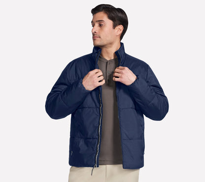 GO SHIELD Cozy Fit Traverse Down Jacket | Men Skechers sale