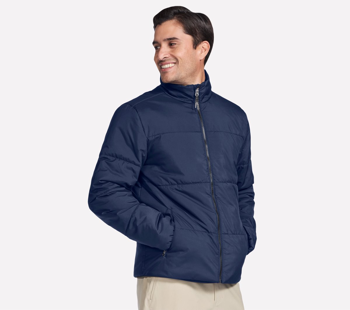 GO SHIELD Cozy Fit Traverse Down Jacket | Men Skechers sale