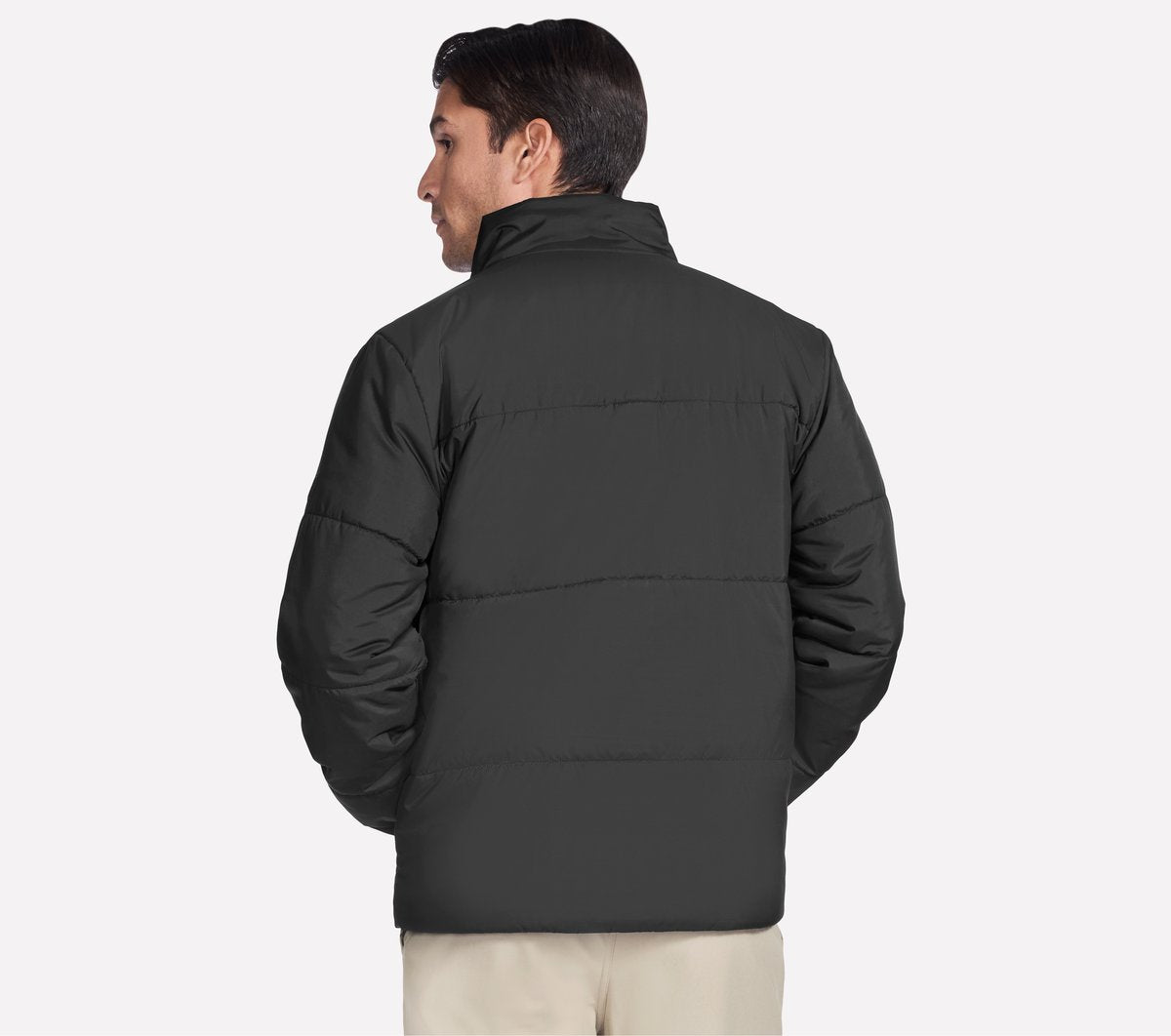 GO SHIELD Cozy Fit Traverse Down Jacket | Men Skechers discount