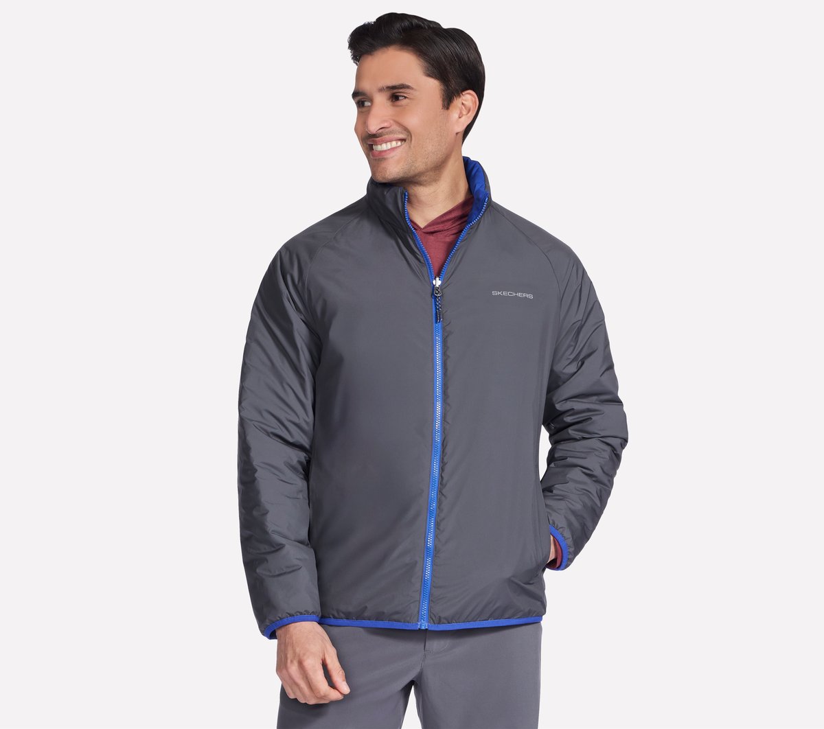 GO SHIELD Cozy Fit Altitude Reversible Jacket | Men Skechers online
