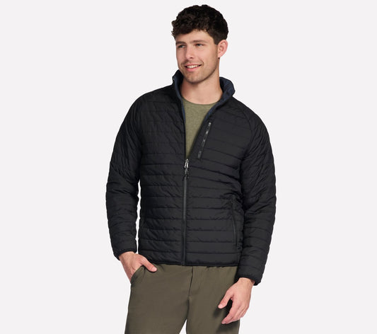GO SHIELD Cozy Fit Altitude Reversible Jacket | Men Skechers online shop