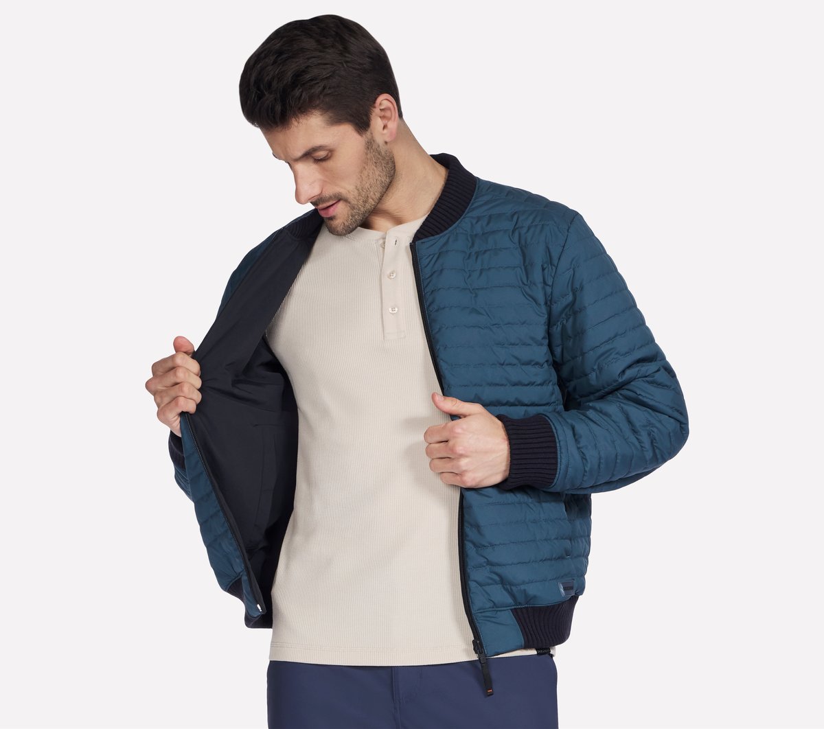 Alpha Reversible Bomber | Men Skechers on sale