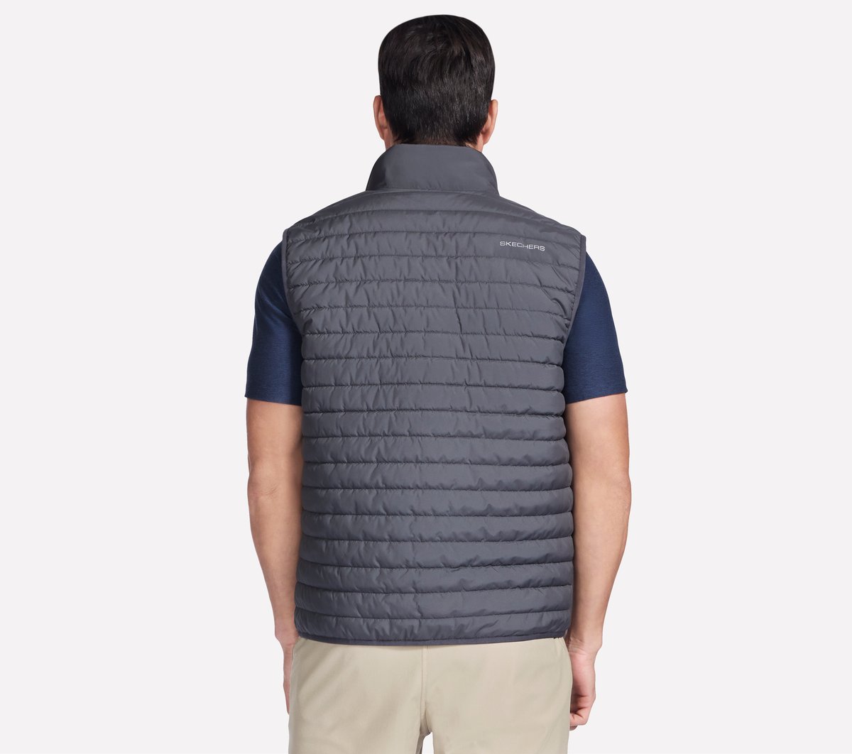 GO SHIELD Cozy Fit Altitude Reversible Vest | Men Skechers discount