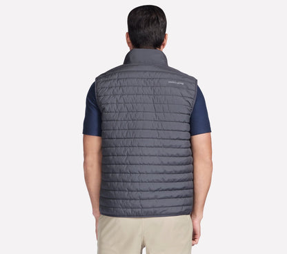GO SHIELD Cozy Fit Altitude Reversible Vest | Men Skechers discount