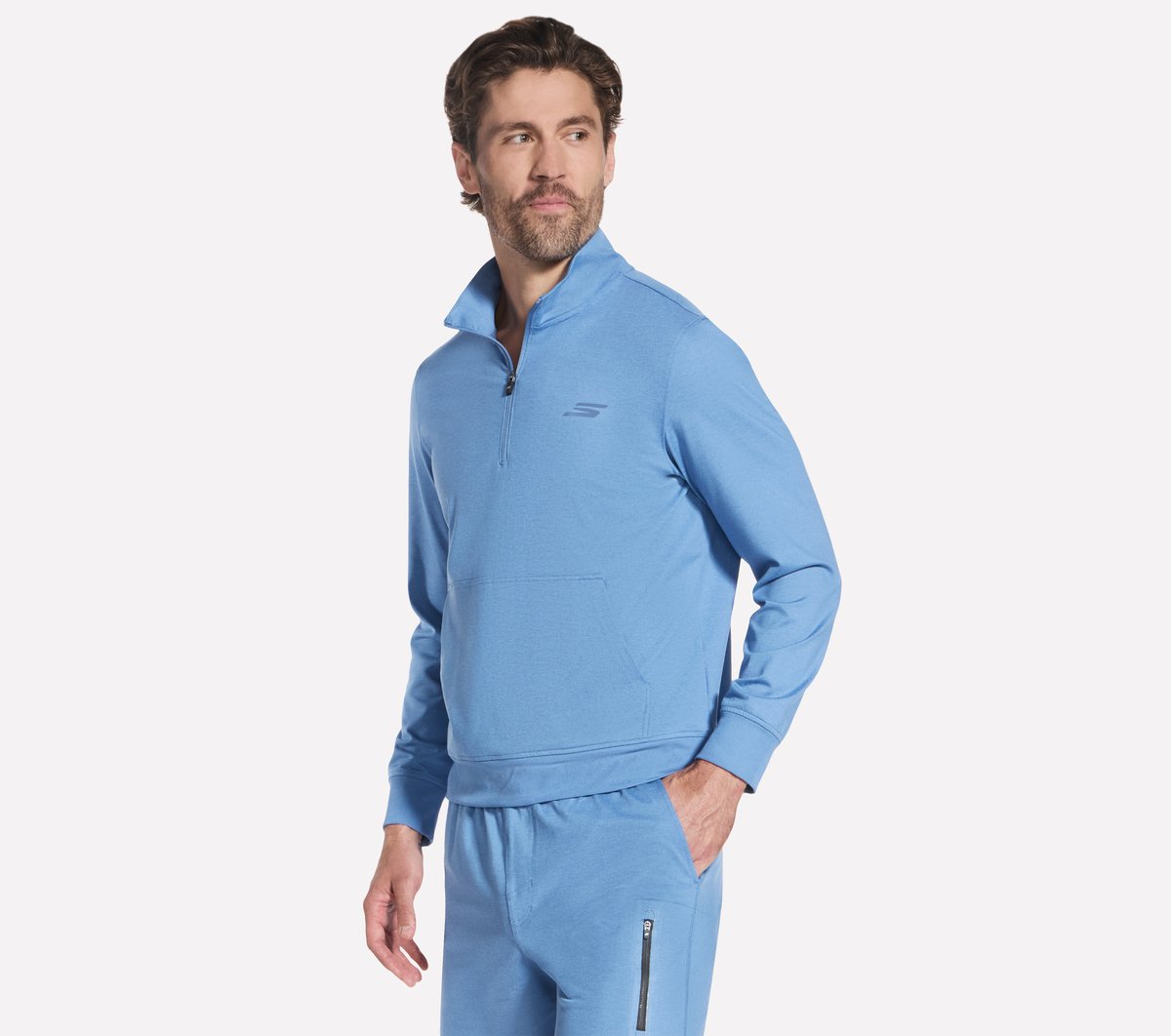 Weekend Easy 1/4 Zip | Men Skechers for sale