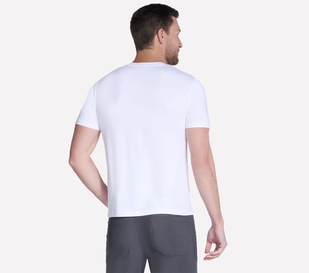 GO DRI Pima Short Sleeve V-Neck | Men Skechers outlet