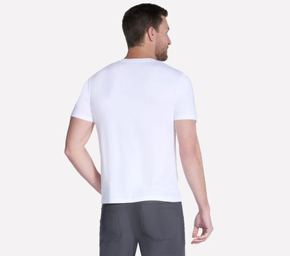 GO DRI Pima Short Sleeve V-Neck | Men Skechers outlet