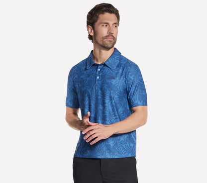GO DRI All Day Printed Polo | Men Skechers outlet