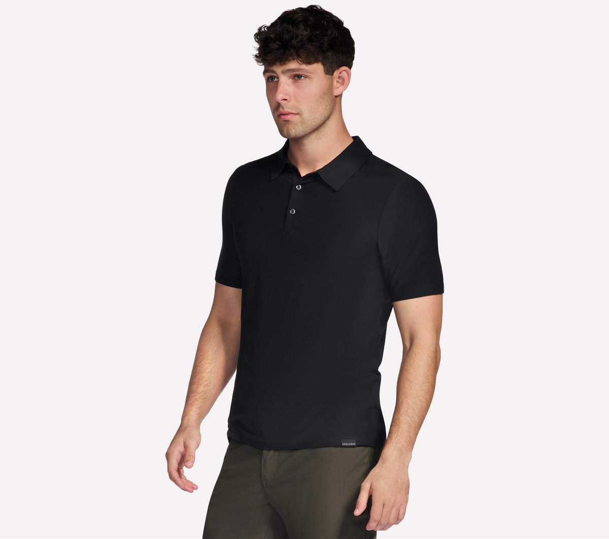 GO DRI All Day Solid Polo | Men Skechers sale