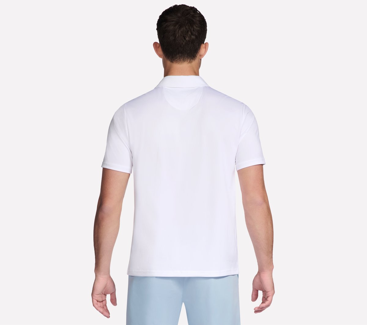 GO DRI Charge Palm Stripe Polo | Men Skechers outlet