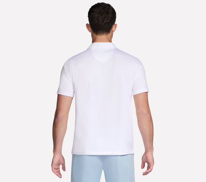 GO DRI Charge Palm Stripe Polo | Men Skechers outlet